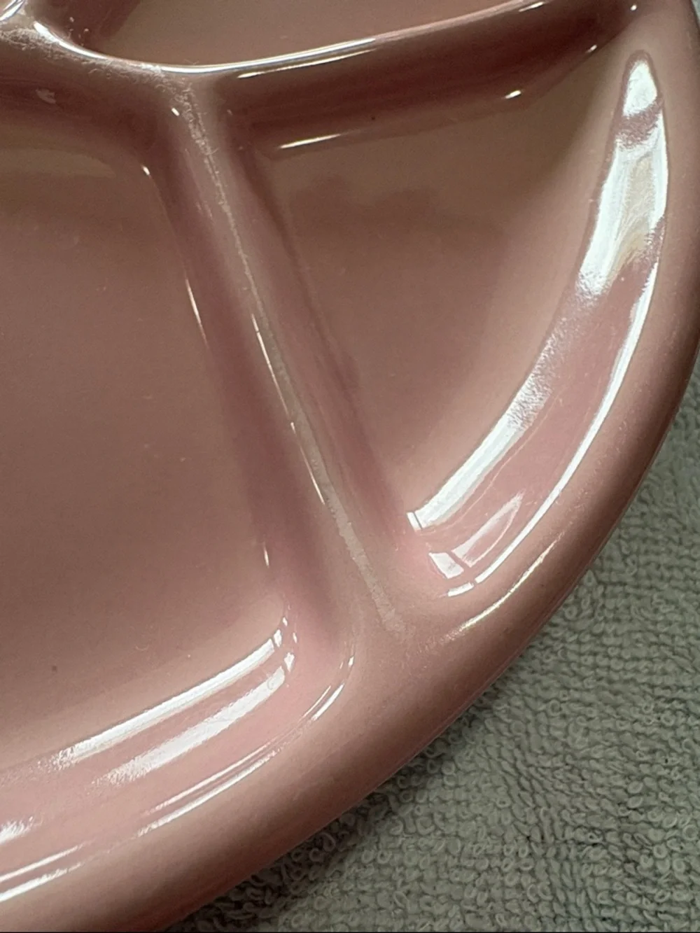 🩷 (2) Williams Sonoma Blush Pink Fondue Plates